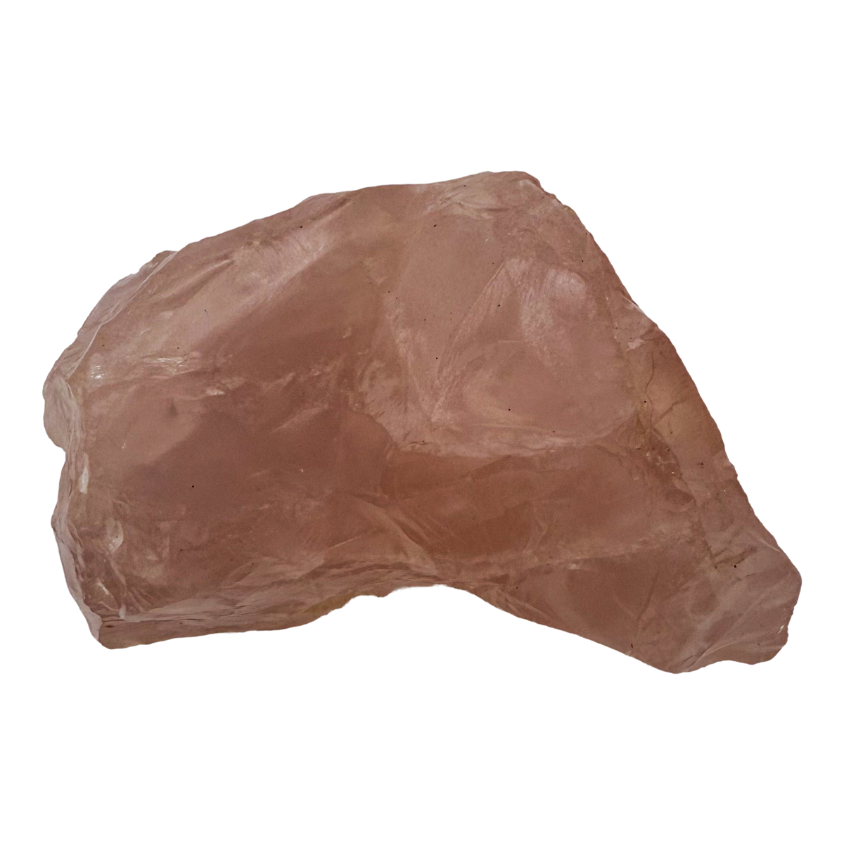 Rose Quartz collector specimen from Madagascar, alternate view