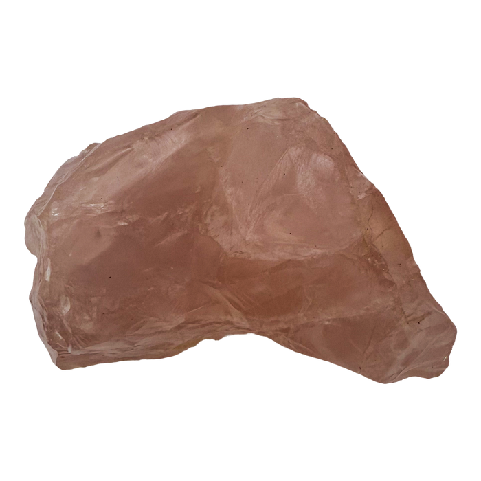 Rose Quartz collector specimen from Madagascar, alternate view