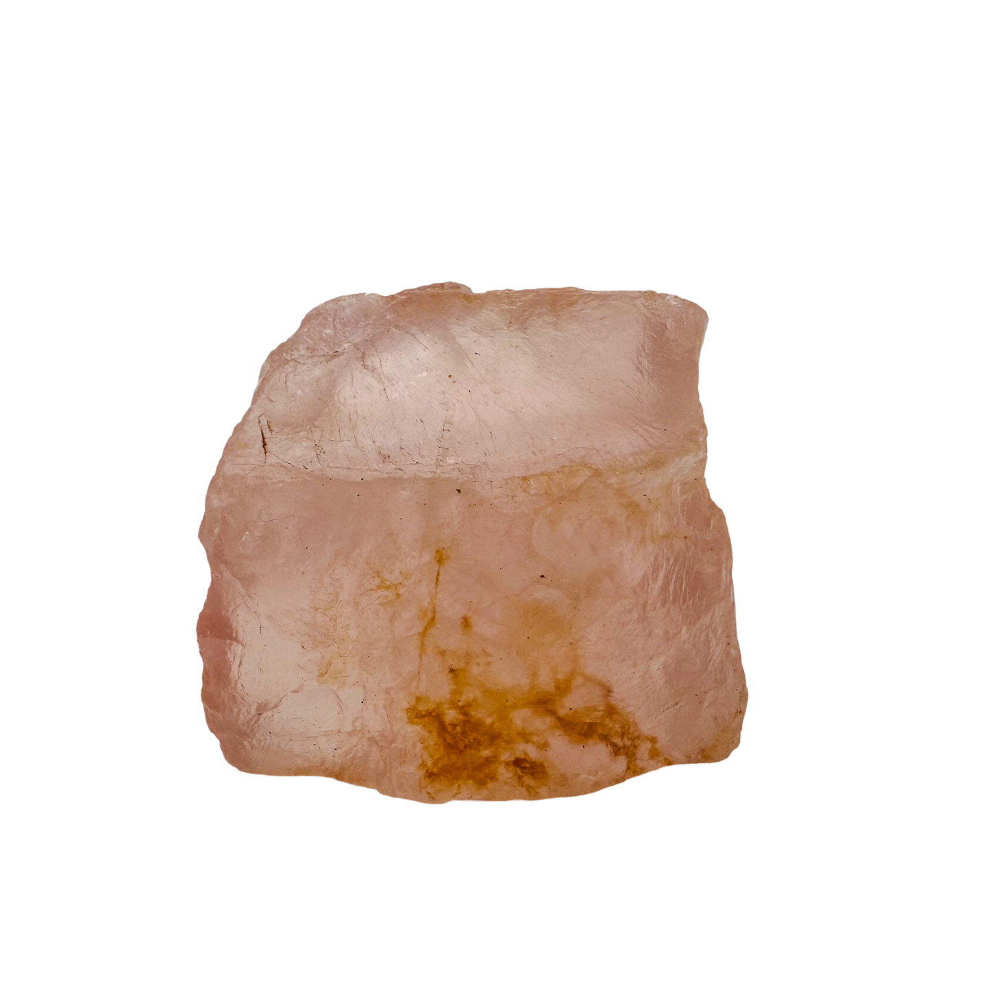Rose Quartz collector specimen from Madagascar, alternate view