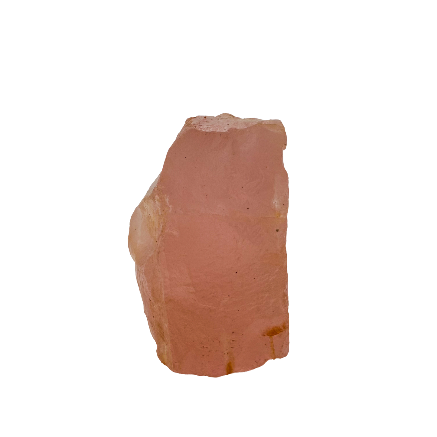 Rose Quartz collector specimen from Madagascar, alternate view