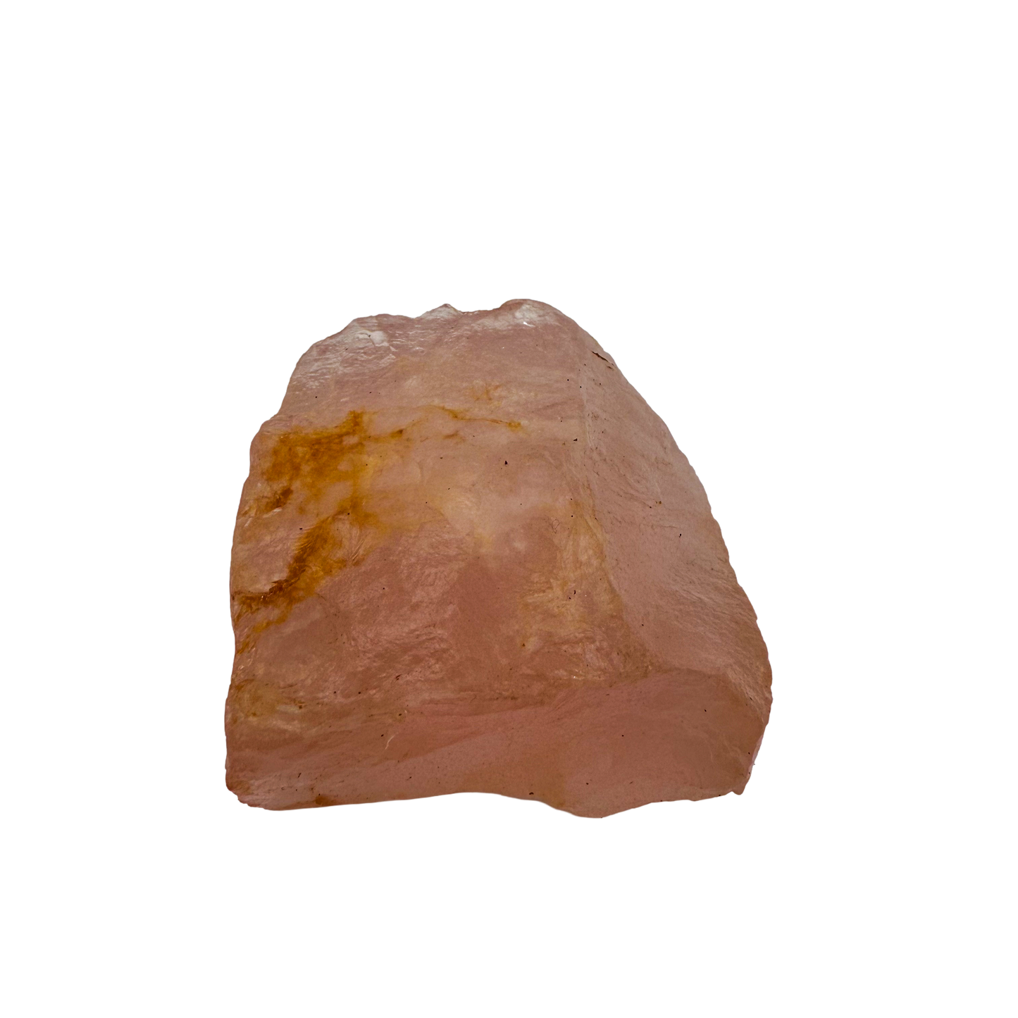 Rose Quartz collector specimen from Madagascar, alternate view