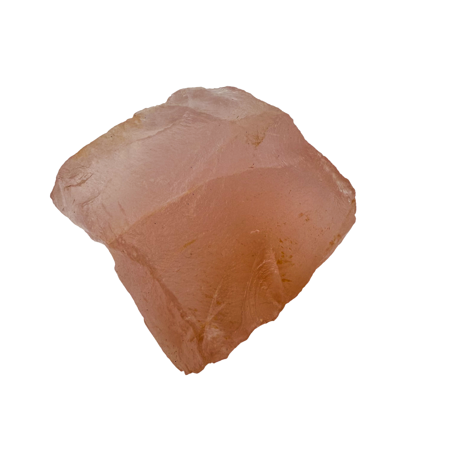 Rose Quartz collector specimen from Madagascar, alternate view