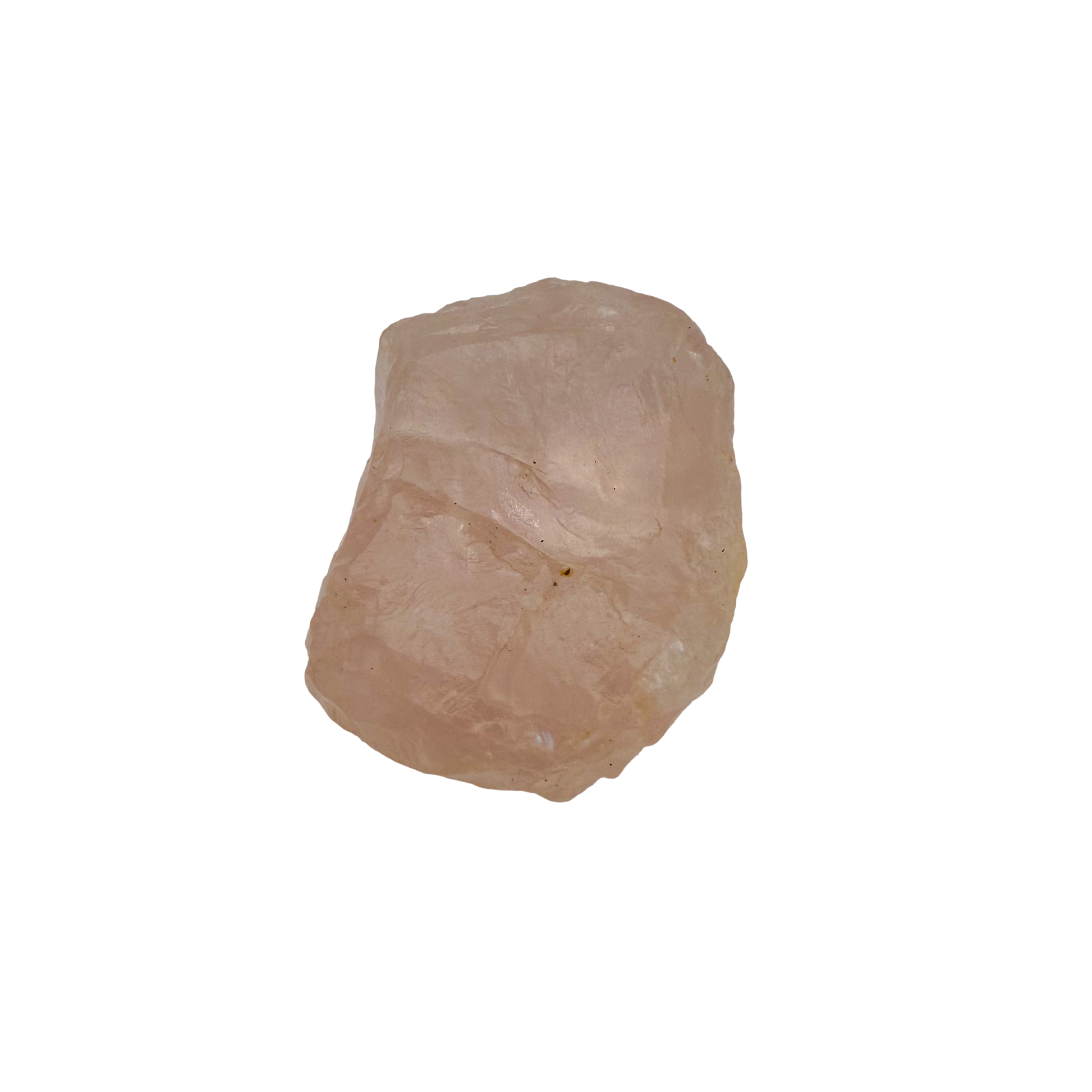 Rose Quartz collector specimen from Madagascar, alternate view