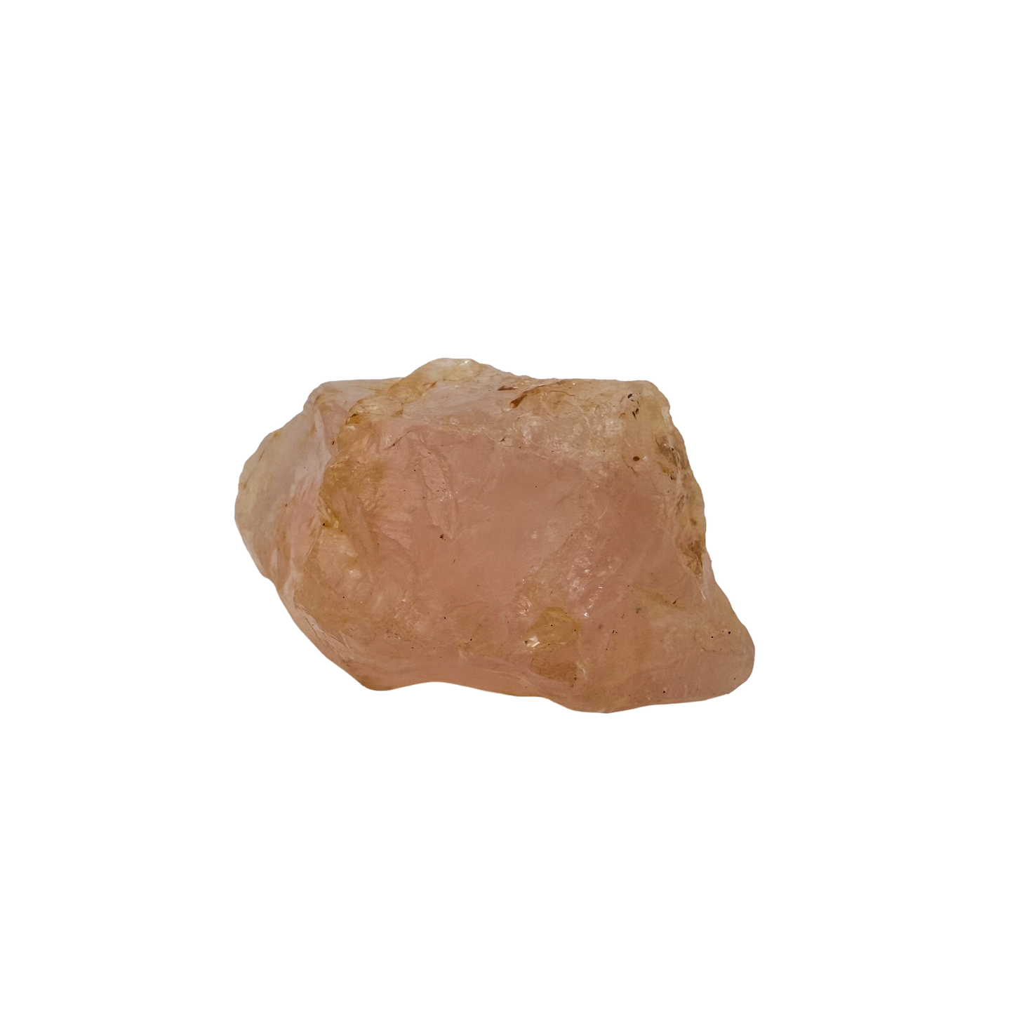 Rose Quartz collector specimen from Madagascar, alternate view