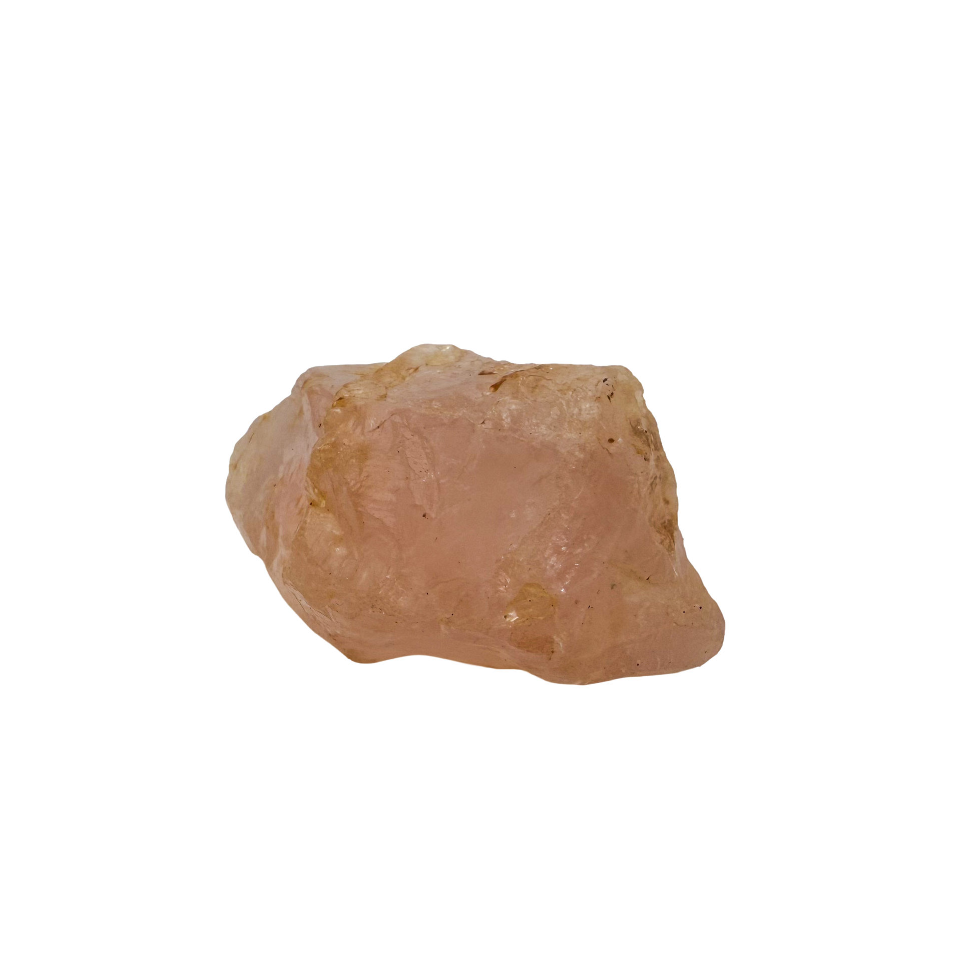 Rose Quartz collector specimen from Madagascar, alternate view