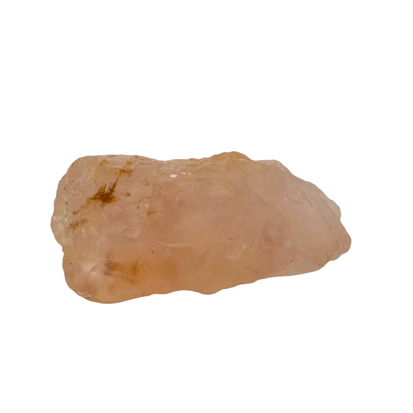 Rose Quartz collector specimen from Madagascar, alternate view