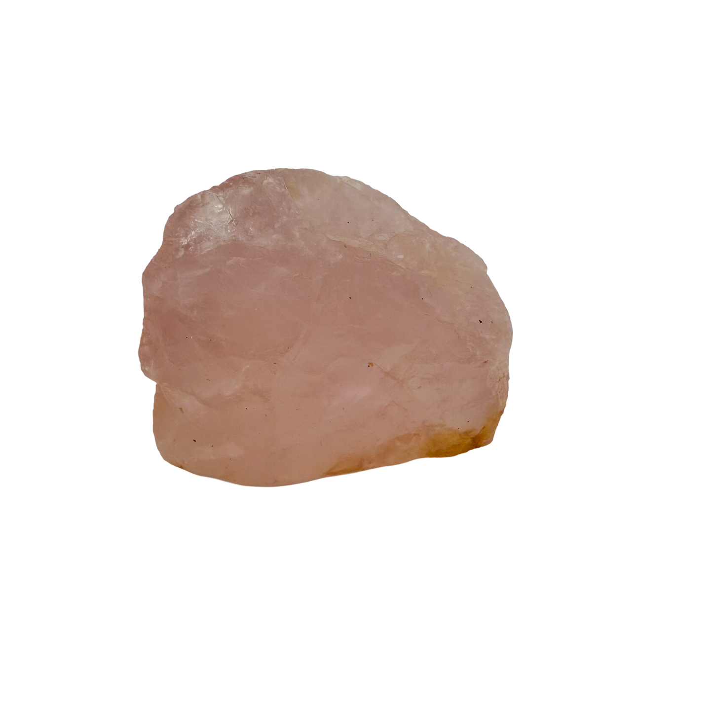 Rose Quartz collector specimen from Madagascar, alternate view