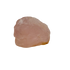 Rose Quartz collector specimen from Madagascar, alternate view
