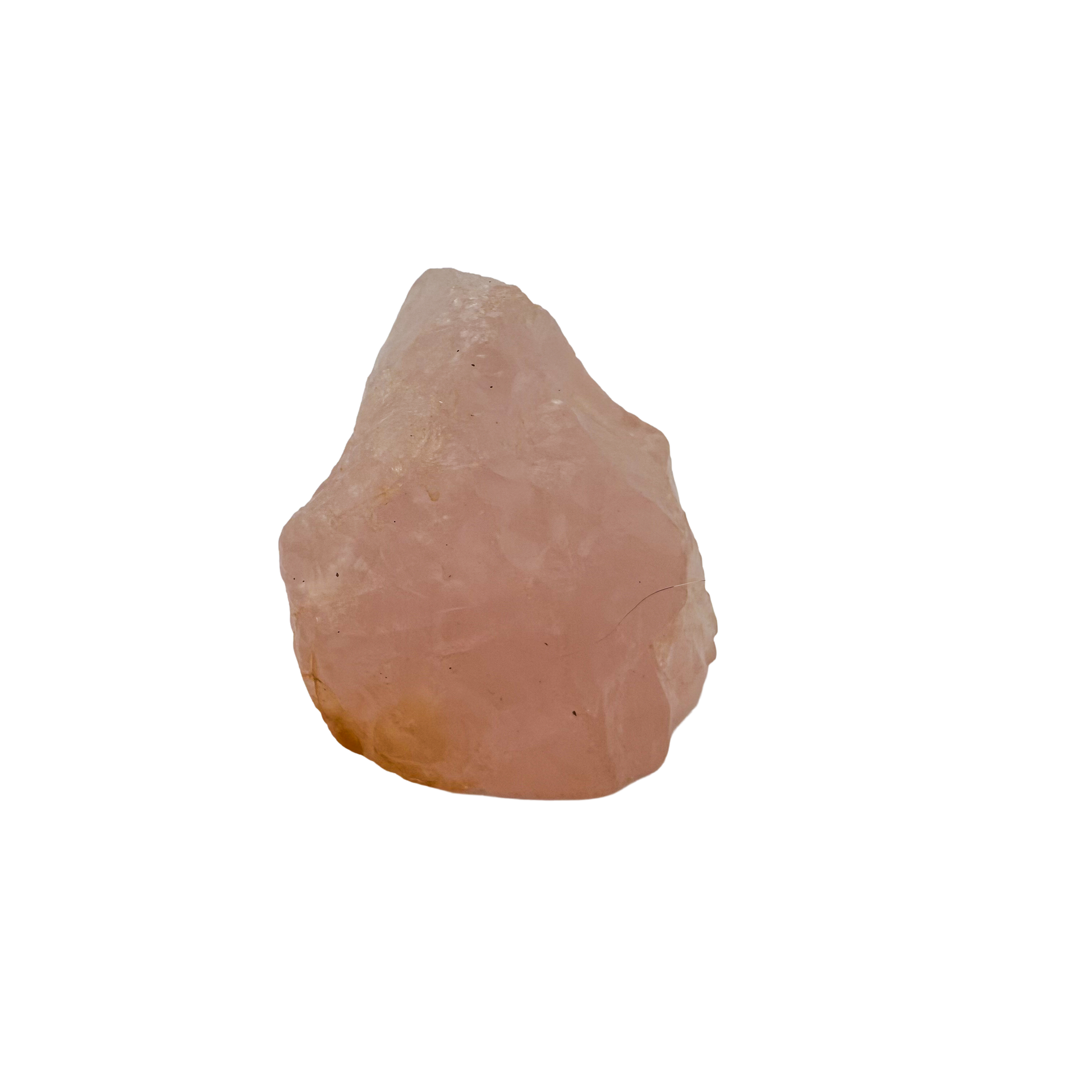 Rose Quartz collector specimen from Madagascar, alternate view