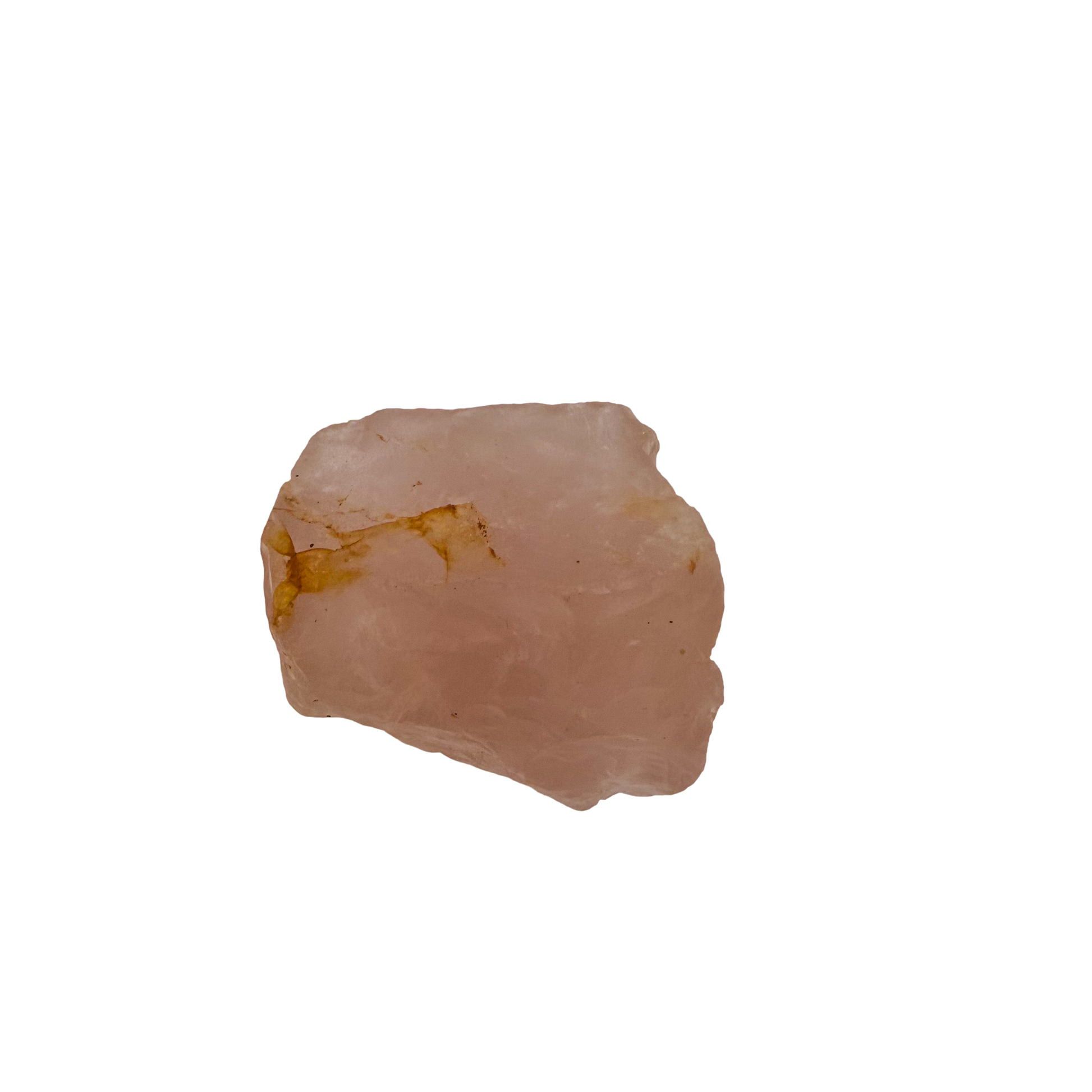 Rose Quartz collector specimen from Madagascar, alternate view