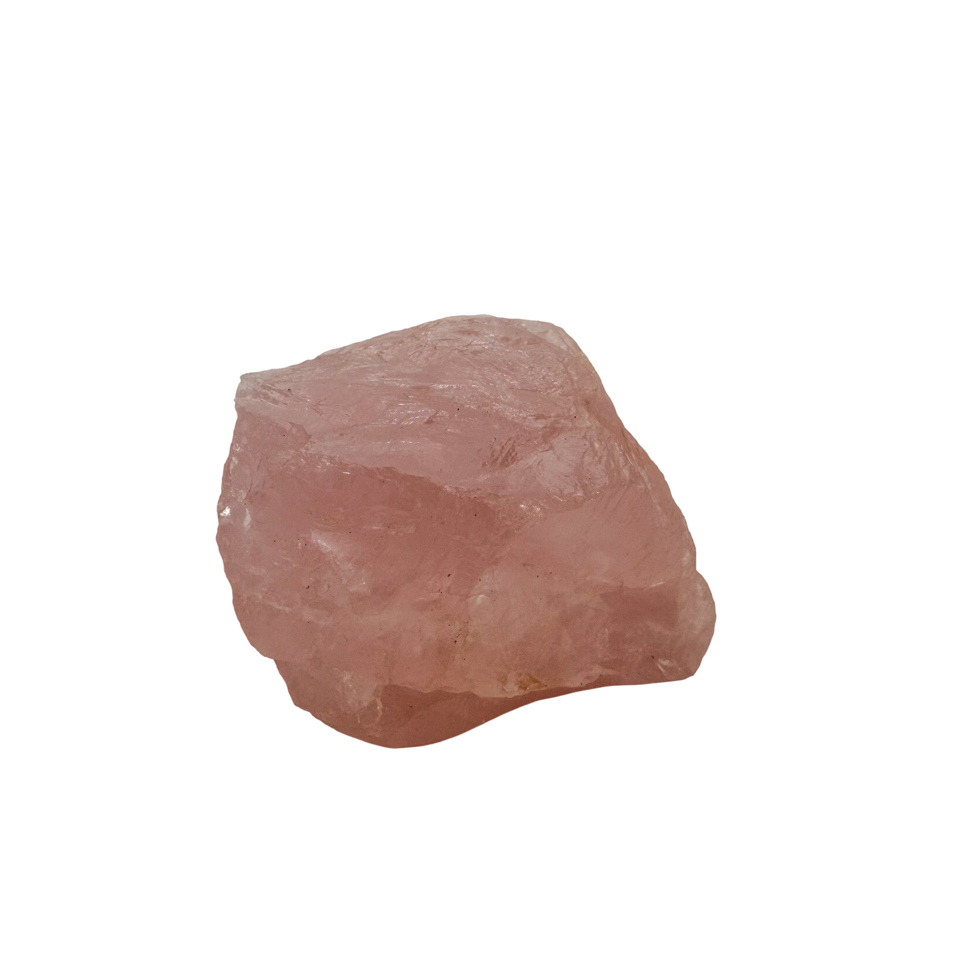 Rose Quartz collector specimen from Madagascar, alternate view