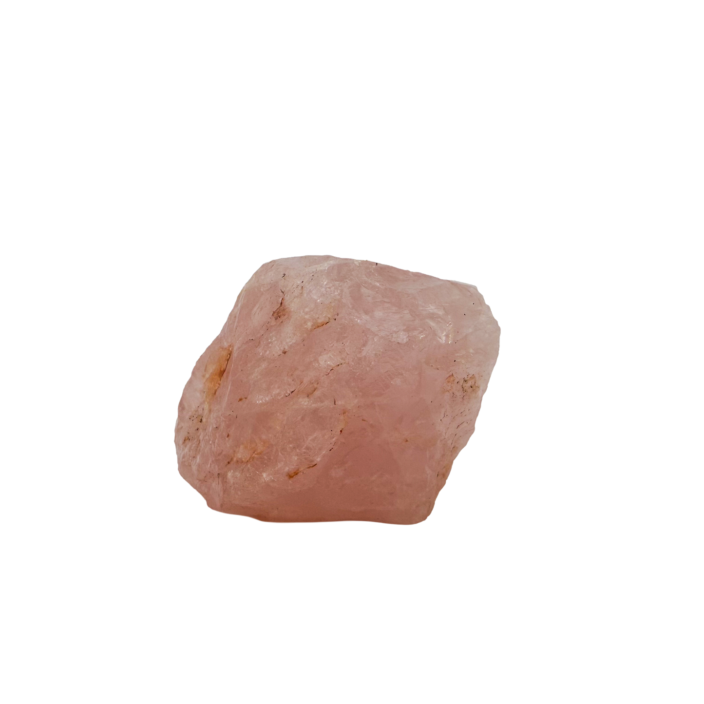 Rose Quartz collector specimen from Madagascar, alternate view