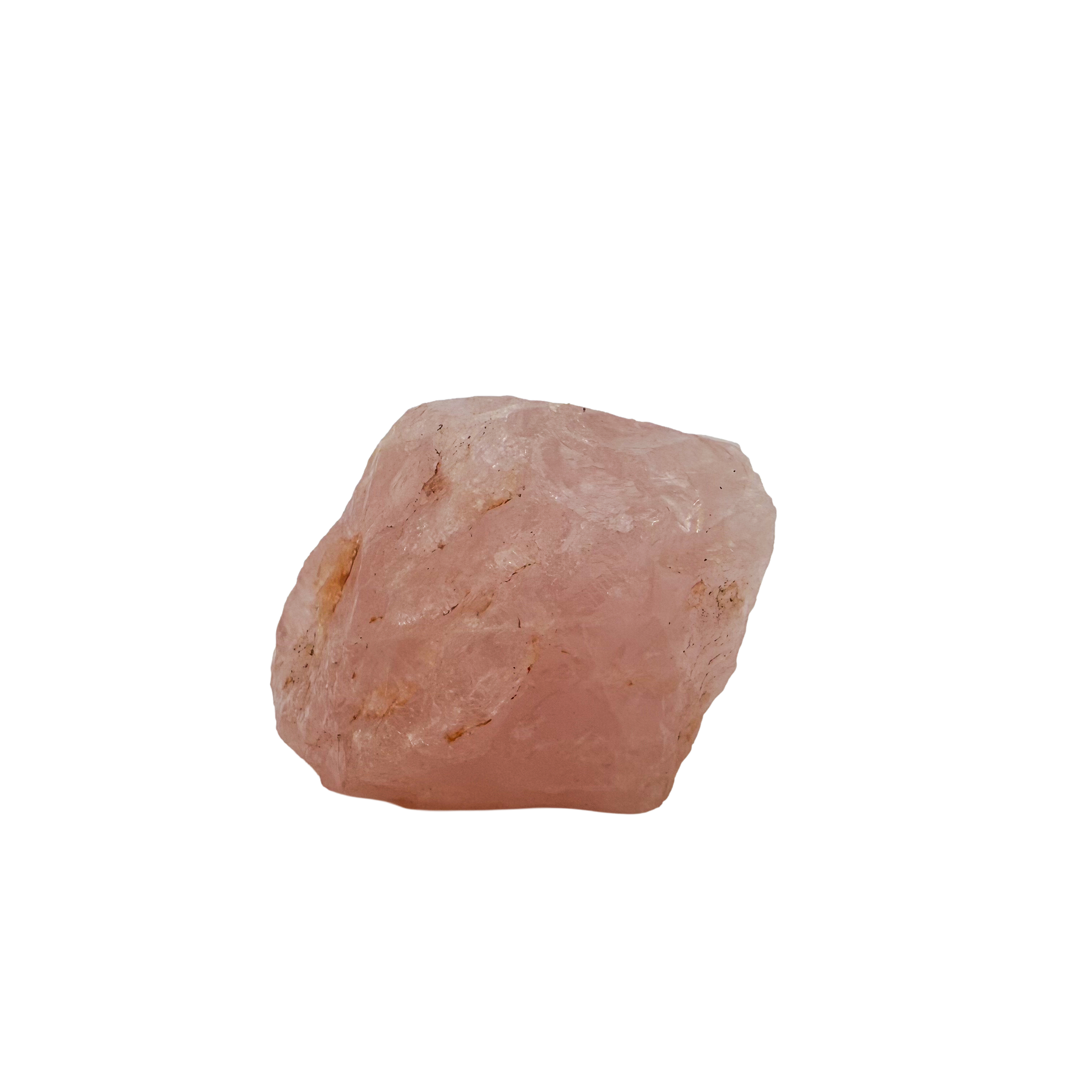 Rose Quartz collector specimen from Madagascar, alternate view