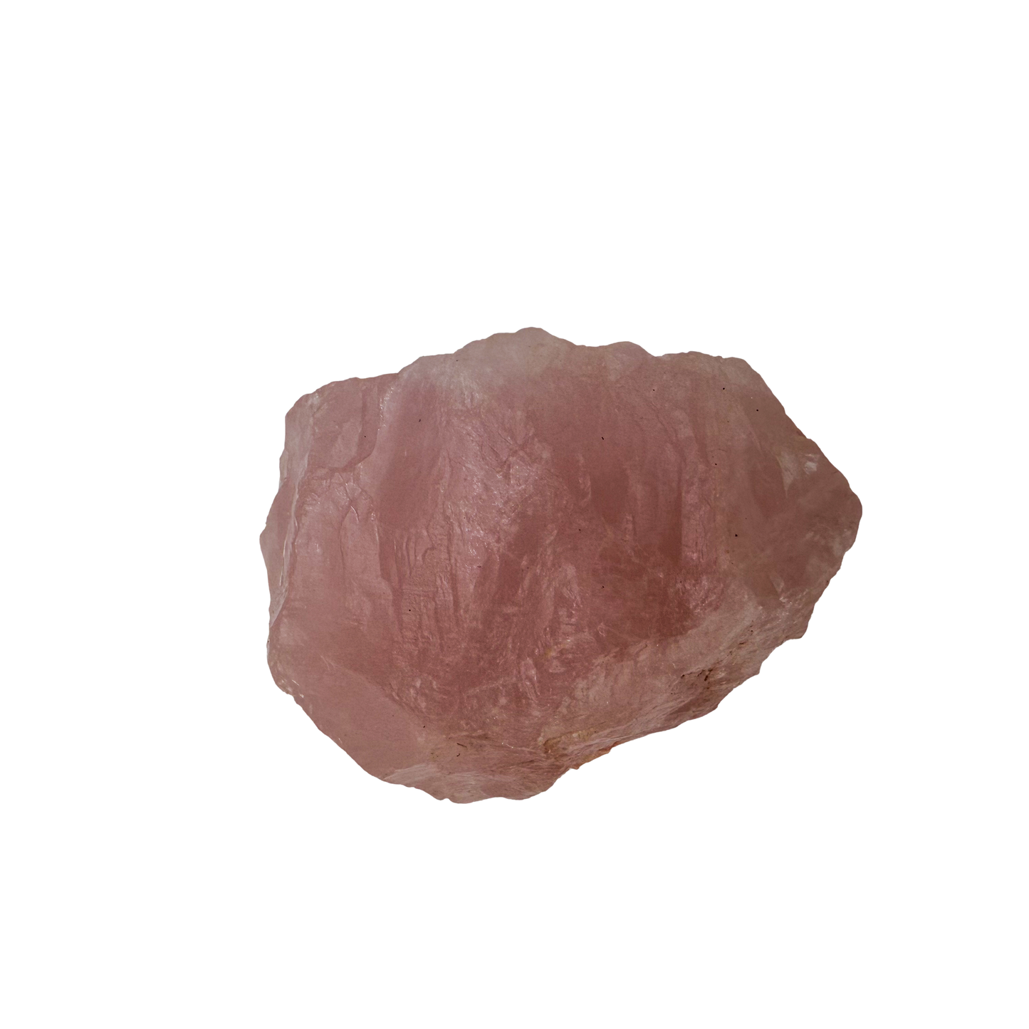 Rose Quartz collector specimen from Madagascar, alternate view