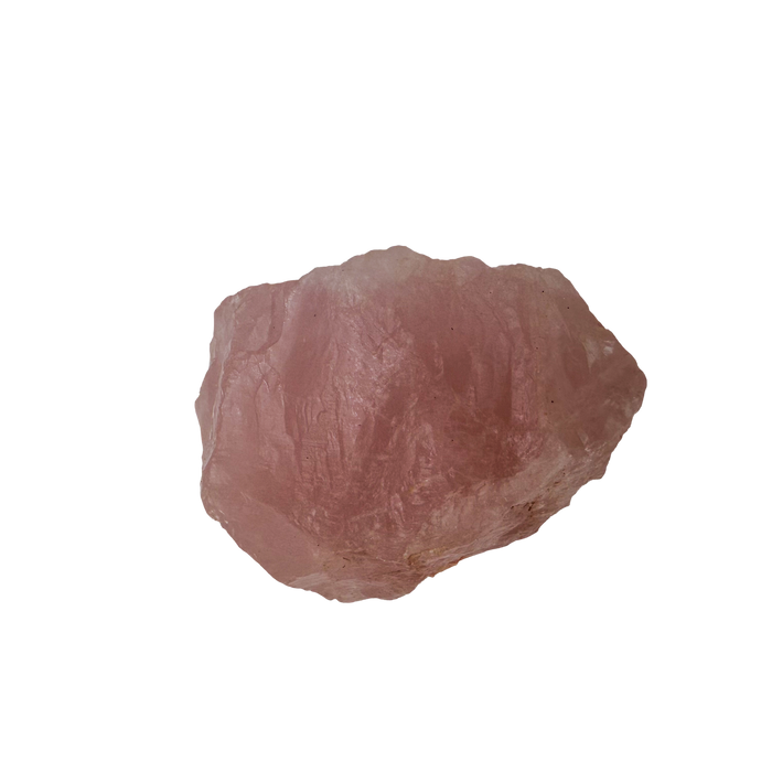 Rose Quartz collector specimen from Madagascar, alternate view