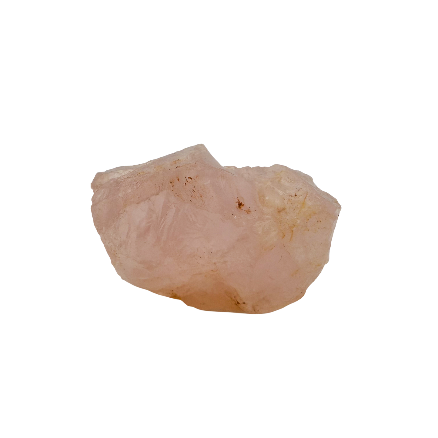 Rose Quartz collector specimen from Madagascar, alternate view