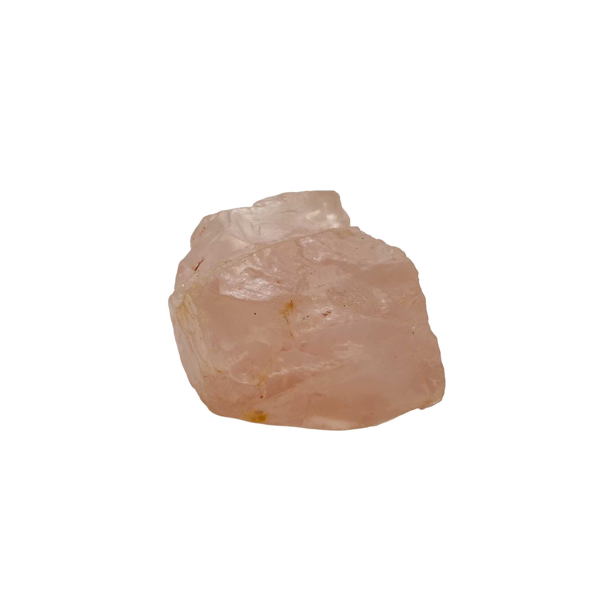Rose Quartz collector specimen from Madagascar, alternate view
