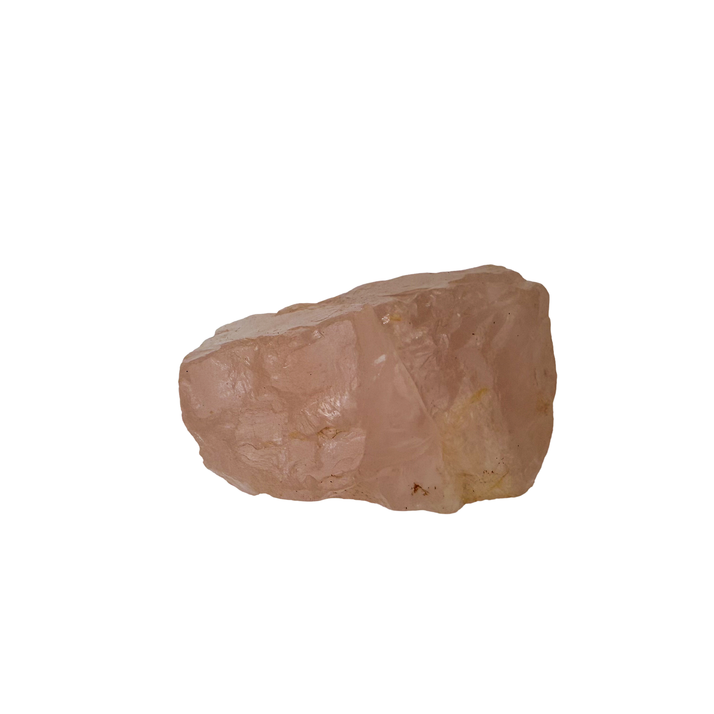 Rose Quartz collector specimen from Madagascar, alternate view