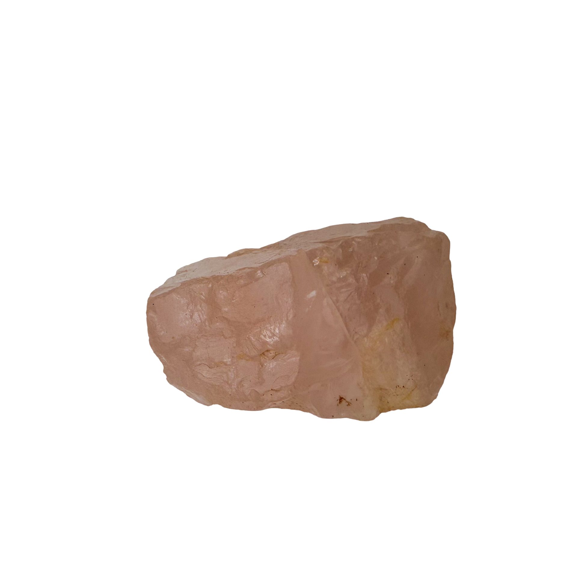 Rose Quartz collector specimen from Madagascar, alternate view