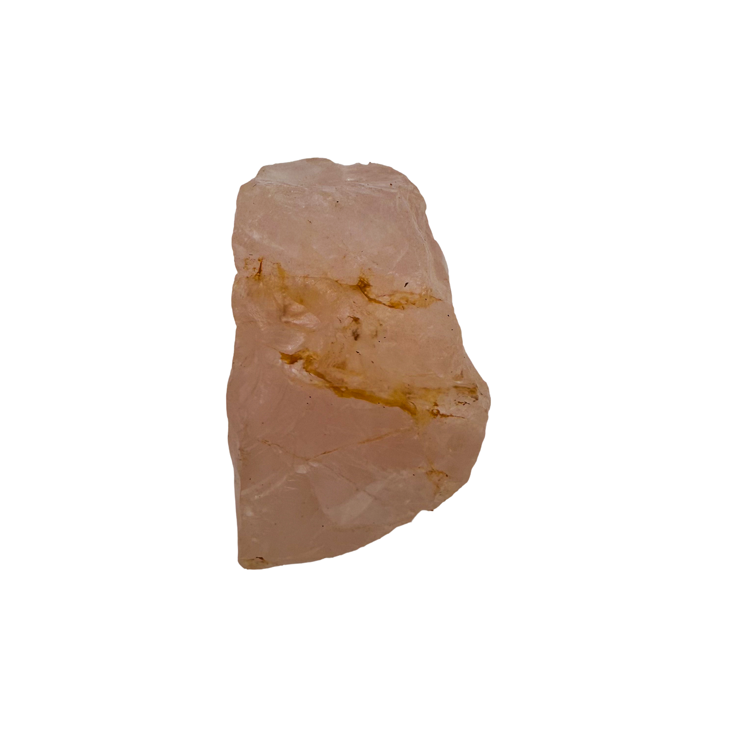 Rose Quartz collector specimen from Madagascar, alternate view