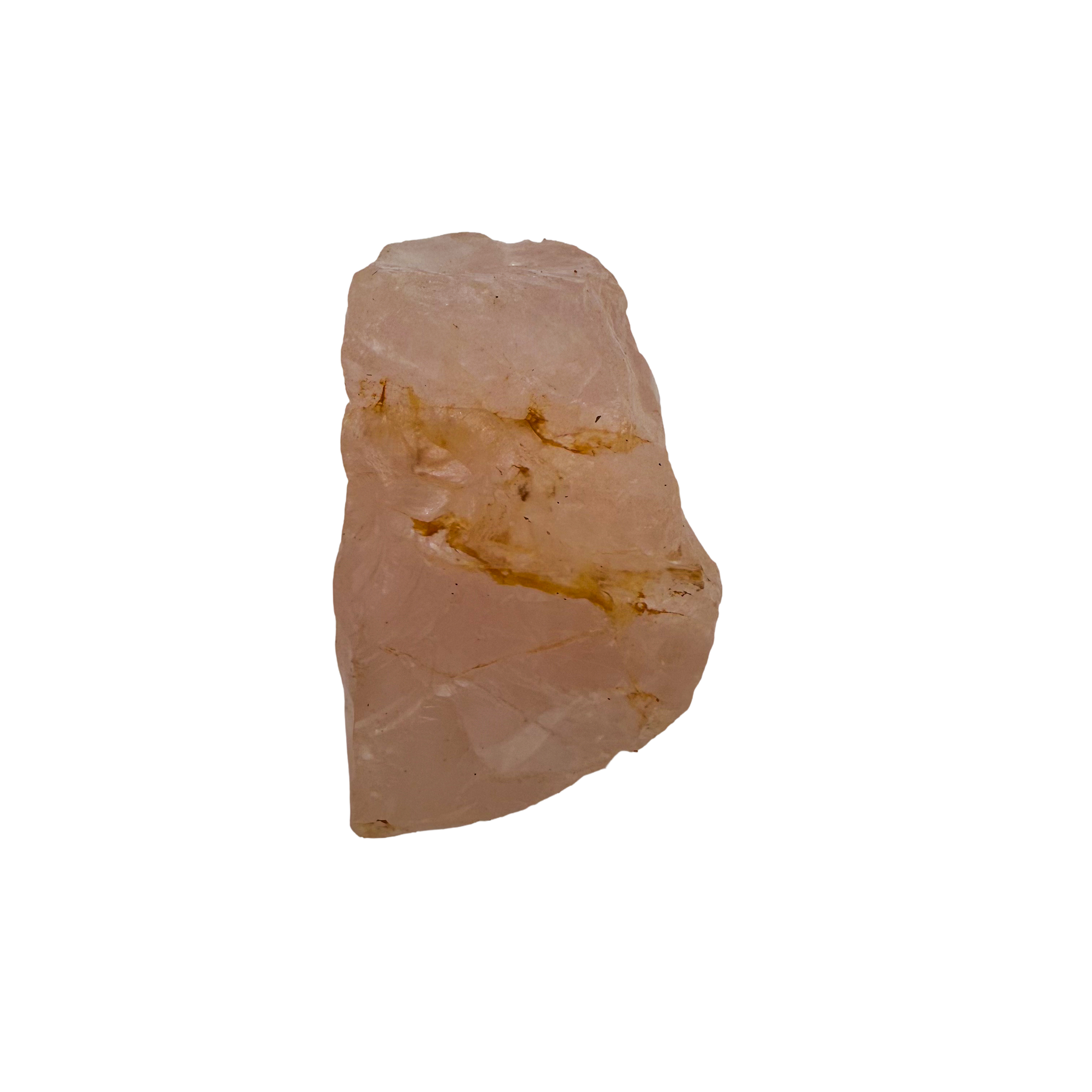 Rose Quartz collector specimen from Madagascar, alternate view