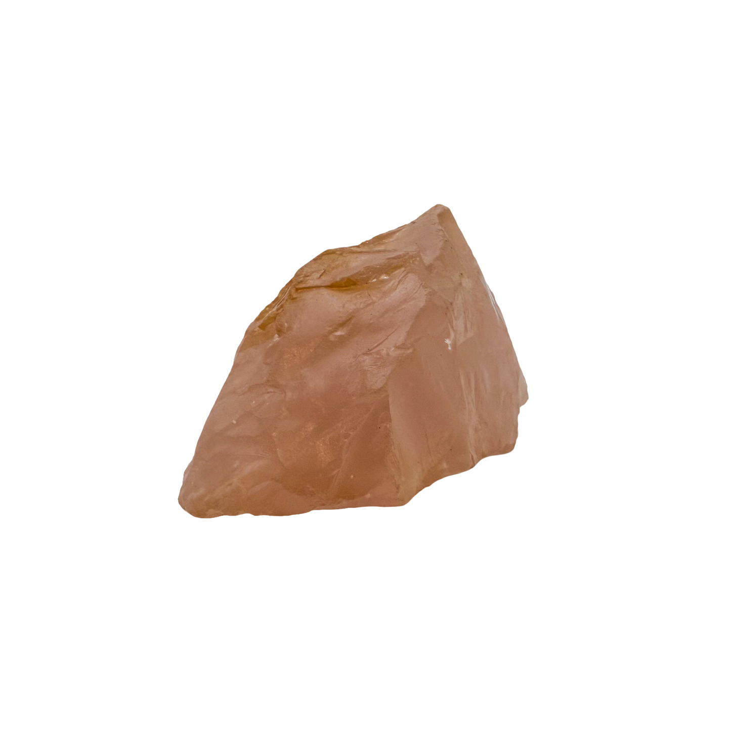 Rose Quartz collector specimen from Madagascar, alternate view