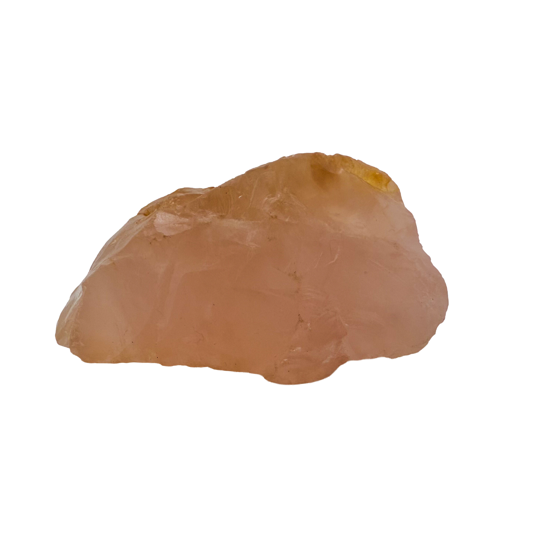 Rose Quartz collector specimen from Madagascar, alternate view