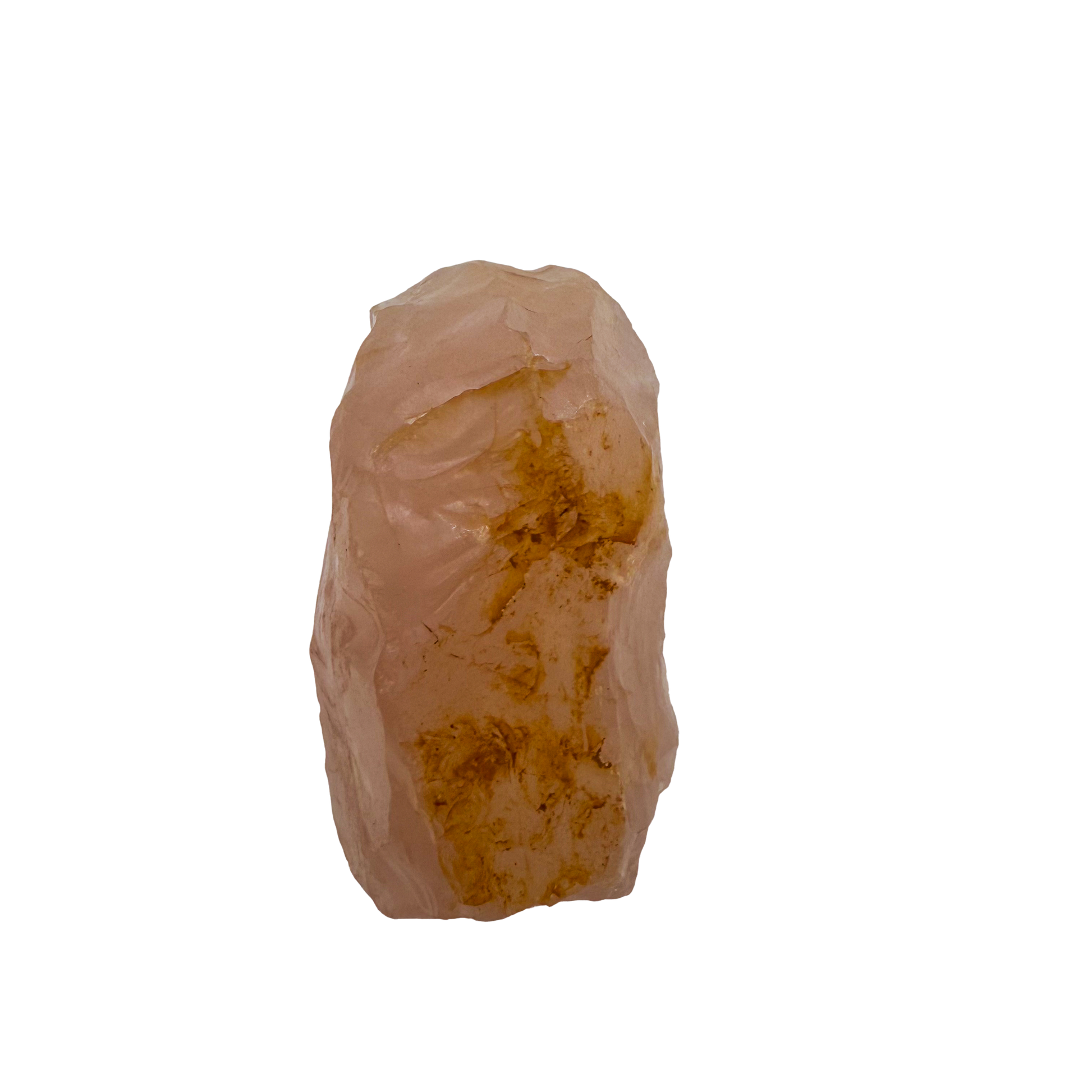 Rose Quartz collector specimen from Madagascar, alternate view
