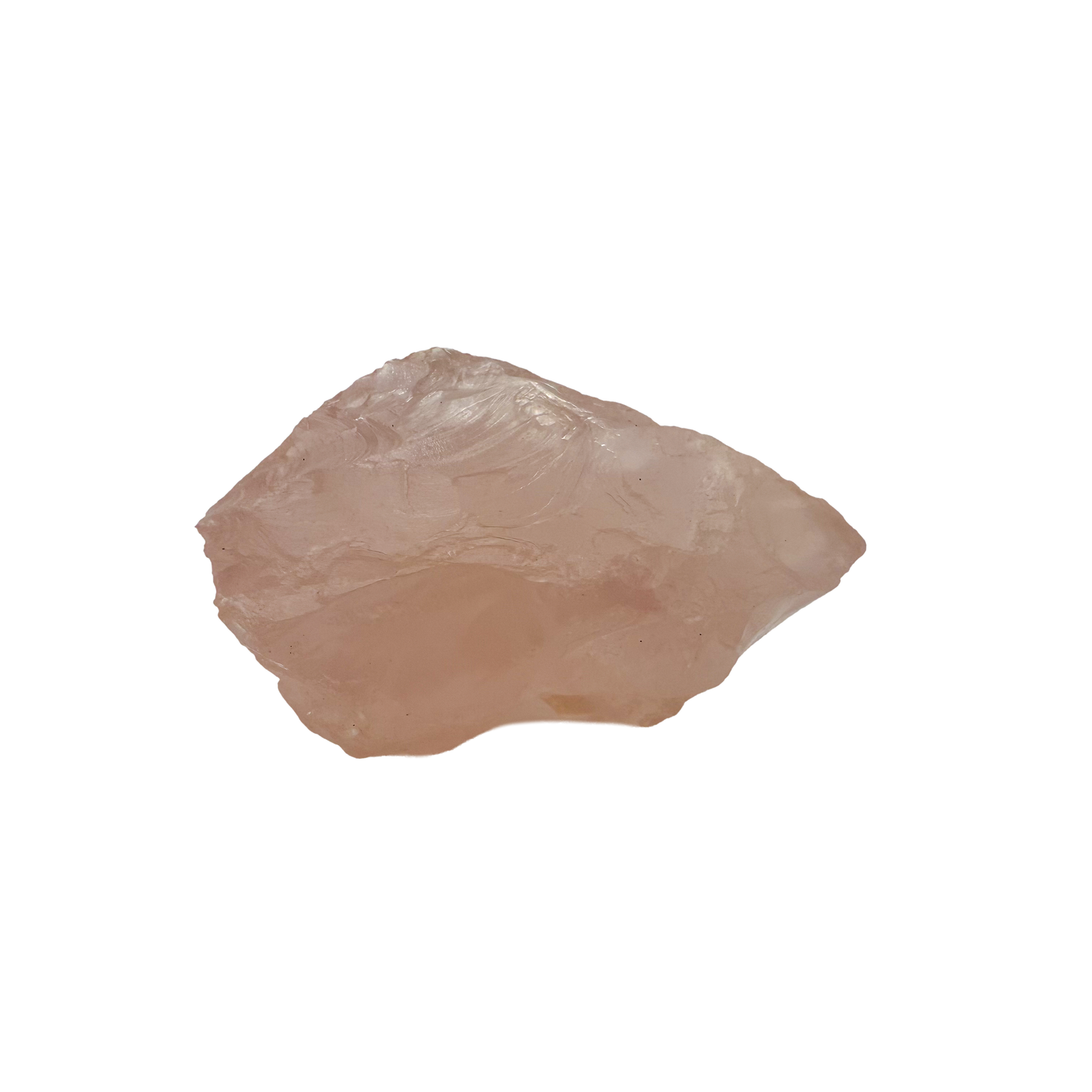 Collector grade Rose Quartz raw crystal specimen from Alaotra-Mangoro, Madagascar, uncut blush pink stone