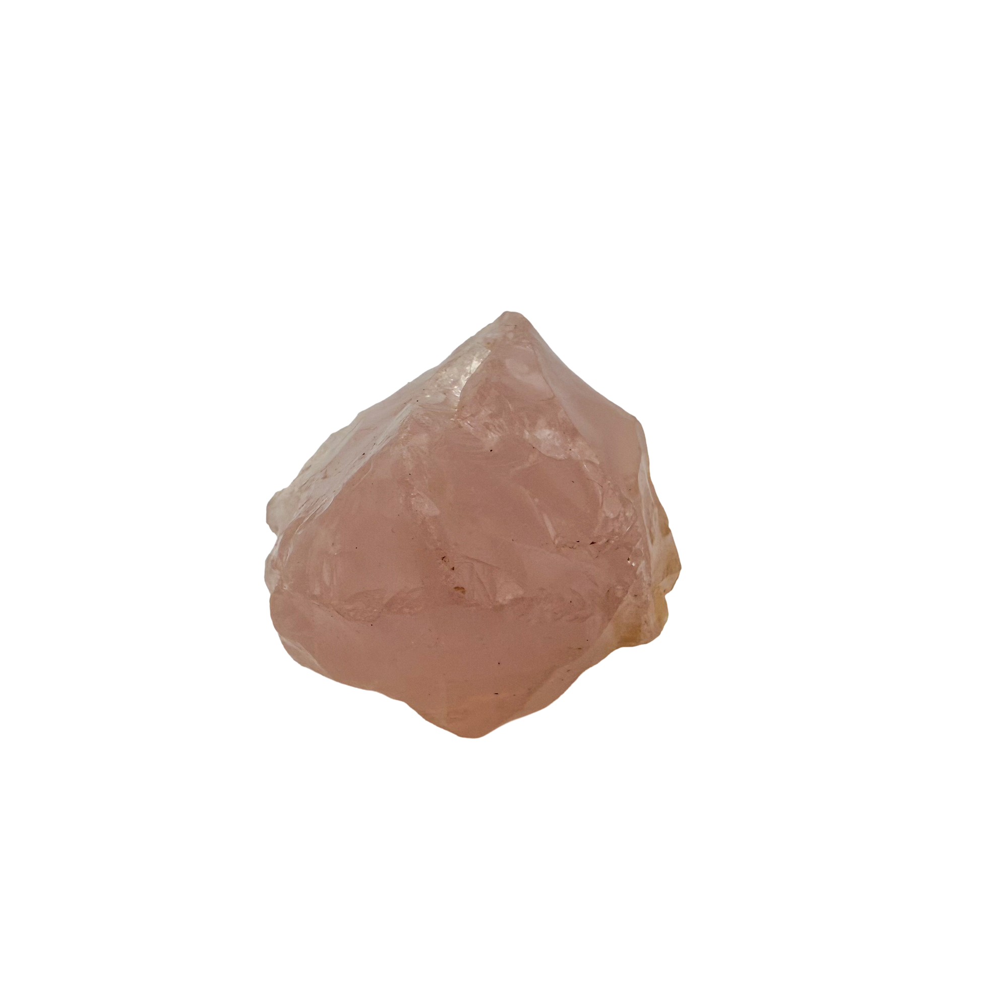 Rose Quartz collector specimen from Madagascar, alternate view