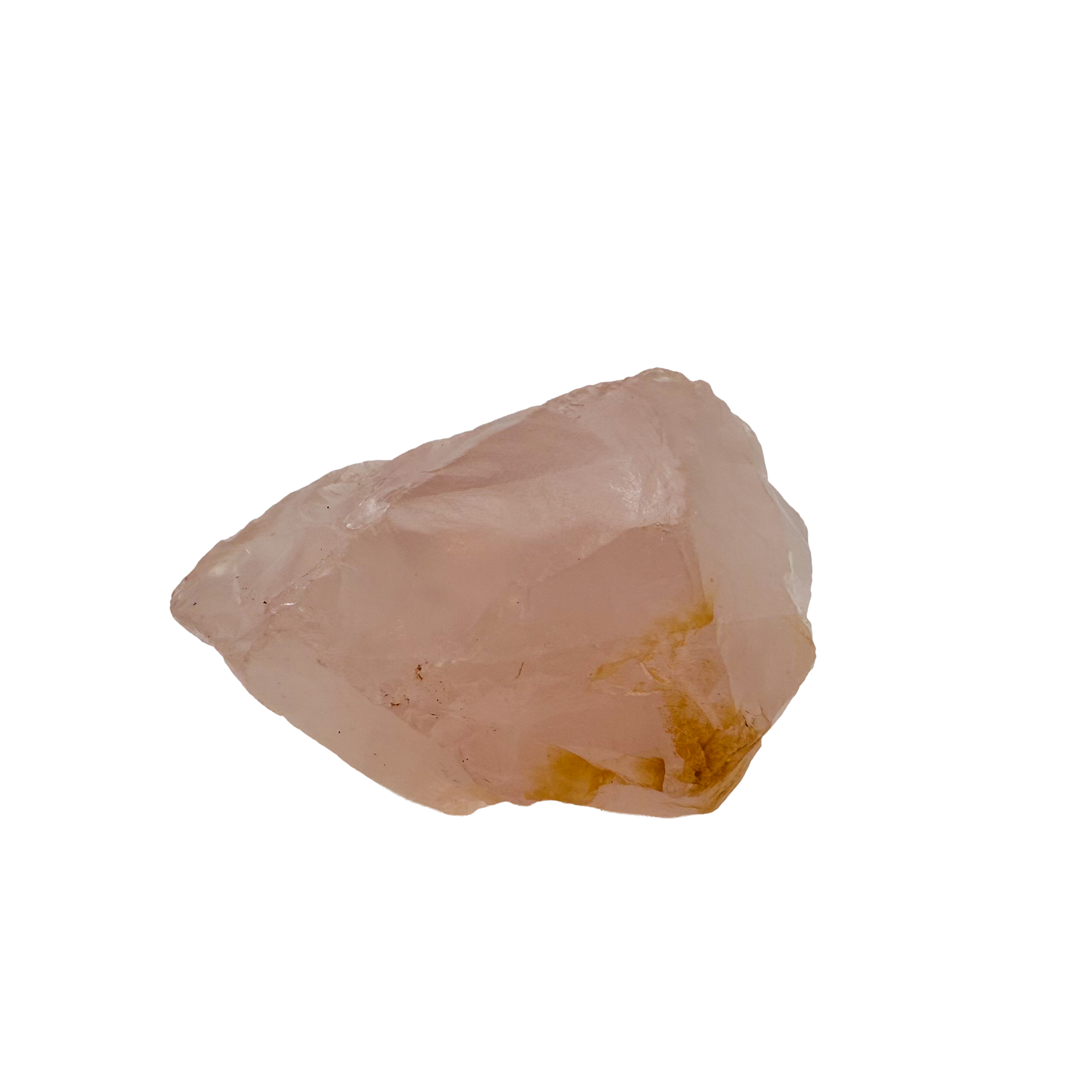 Rose Quartz collector specimen from Madagascar, alternate view