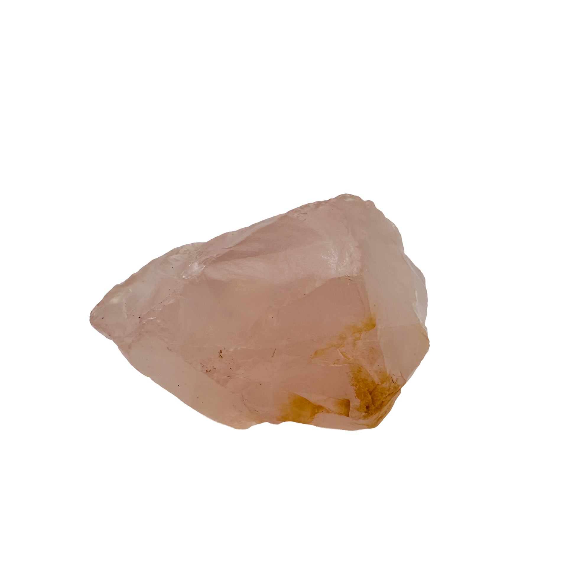 Rose Quartz collector specimen from Madagascar, alternate view