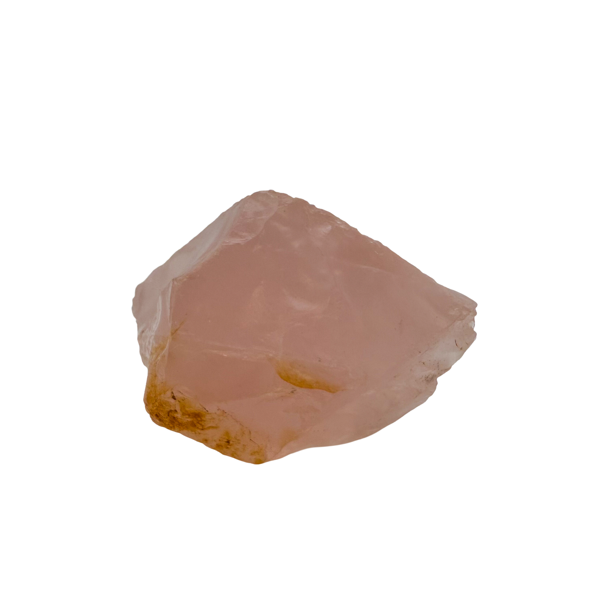 Rose Quartz collector specimen from Madagascar, alternate view