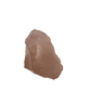 Rose Quartz collector specimen from Madagascar, alternate view