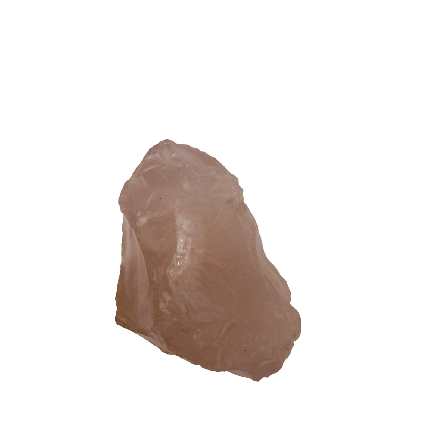 Rose Quartz collector specimen from Madagascar, alternate view