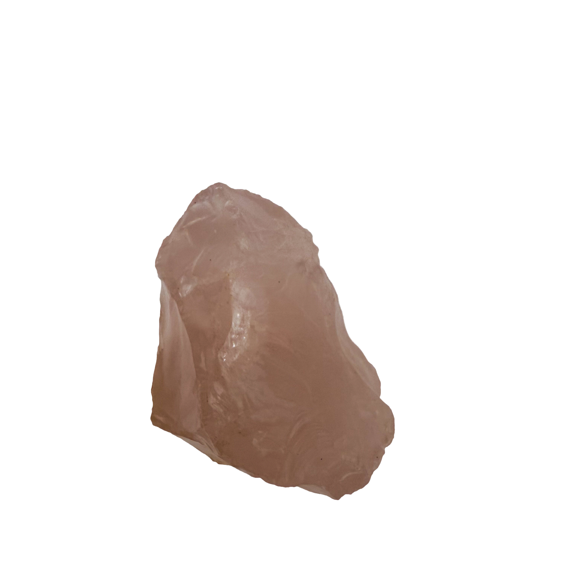 Rose Quartz collector specimen from Madagascar, alternate view