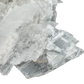 Selenite crystal chips showing pearly white fibrous shards, AAA grade New Mexico