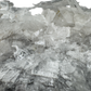 Selenite crystal chips close detail, natural untreated gypsum from New Mexico
