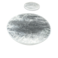 Selenite polished disc, translucent white gypsum with satin optical fiber, AAA grade New Mexico, view 6