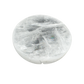 Selenite polished disc, translucent white gypsum with satin optical fiber, AAA grade New Mexico, view 7
