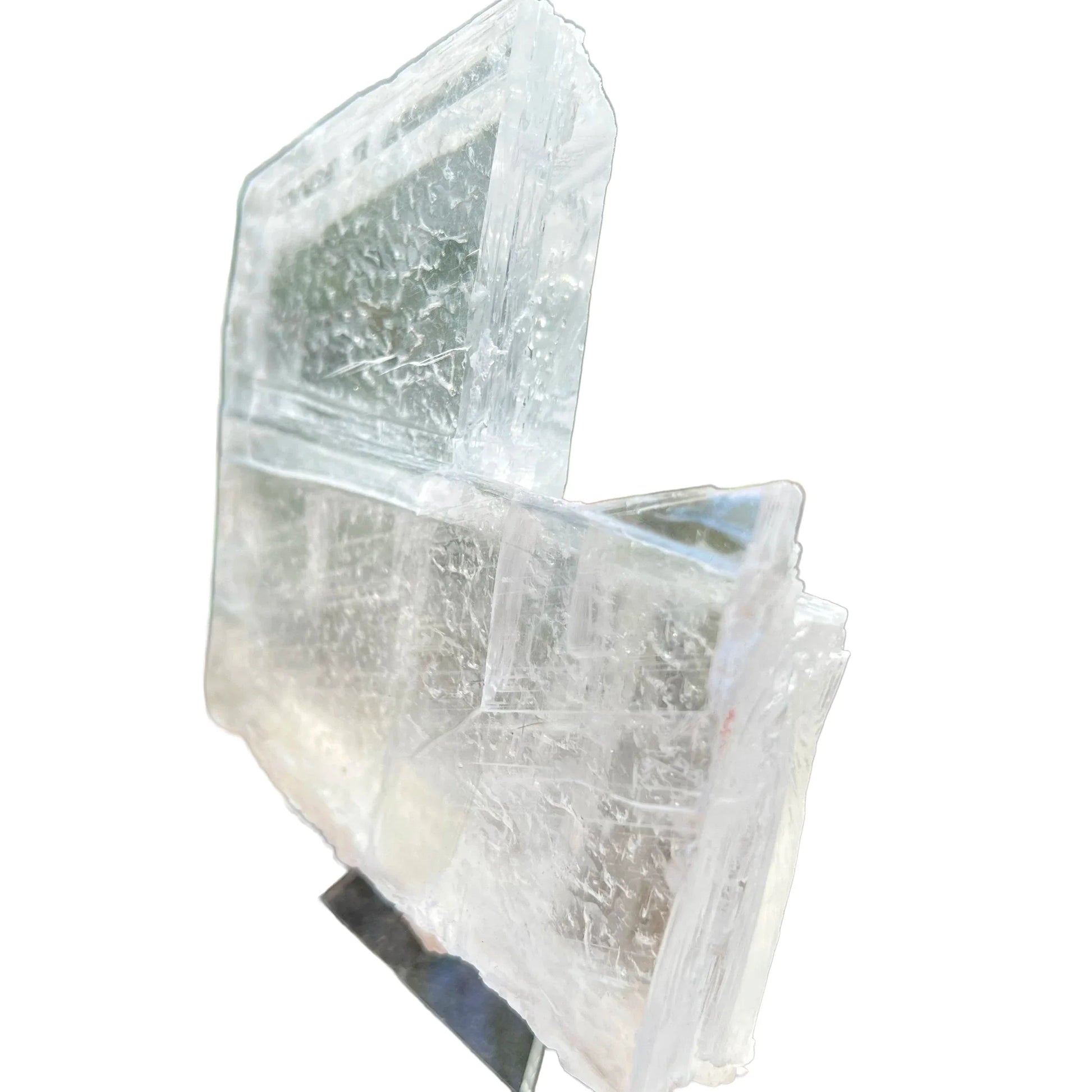 Rear view of Selenite specimen, from United States.