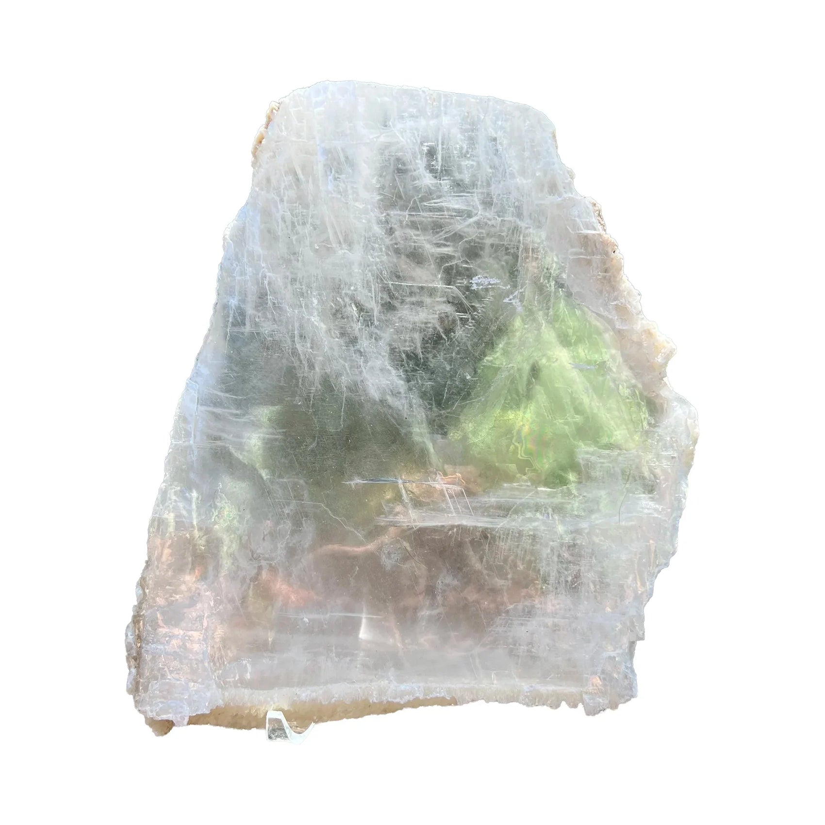 Raw Selenite Crystals traditionally associated with Balancing, Cleansing & Meditation — clear rough natural directly from New Mexico
