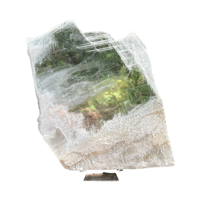 Raw Selenite Crystals for Balancing, Cleansing & Meditation — beginner-friendly clear rough natural from New Mexico