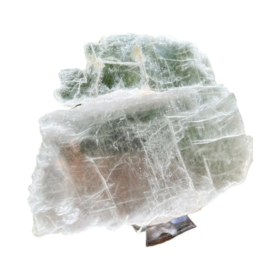 Raw Selenite Crystals for Balancing, Cleansing, Meditation & Crown Chakra Support — clear rough natural directly from New Mexico
