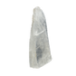 Selenite raw crystal standing slab, translucent white gypsum with satin fiber, AAA grade New Mexico, 0.61 lb, view 2