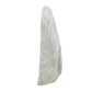 Selenite raw crystal standing slab, translucent white gypsum with satin fiber, AAA grade New Mexico, 0.61 lb, view 6