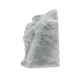 Selenite raw crystal standing slab, thick translucent white gypsum with satin fiber, AAA grade New Mexico, 2.08 lb, view 1