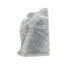 Selenite raw crystal standing slab, thick translucent white gypsum with satin fiber, AAA grade New Mexico, 2.08 lb, view 1