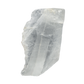Selenite raw crystal standing slab, thick translucent white gypsum with satin fiber, AAA grade New Mexico, 2.08 lb, view 7