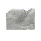 Selenite raw crystal standing slab, broad translucent white gypsum panel with natural terminations, AAA grade New Mexico, 4.03 lb, view 1